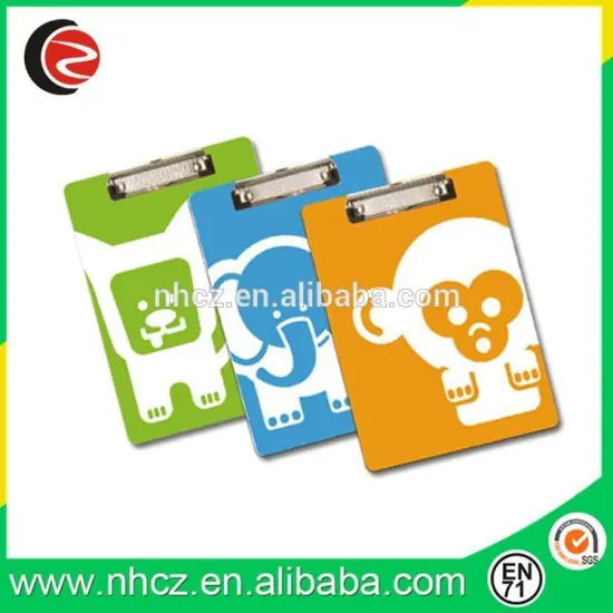 Animal Printed Writing Plastic Board