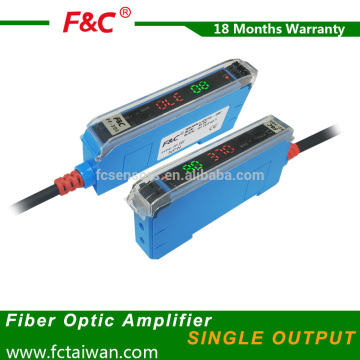 16us high speed digital display fiber optic amplifier