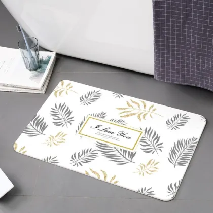 Hot selling Mat diatomite soft bath mat