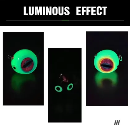 OEM Luminous Rubber Snapper Sea Bucktail Jigs with BKK Hooks