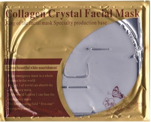 Transparent Collagen Moisturising Facial Mask With Vitamin C #sm-019