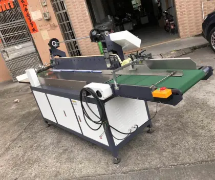 ZC-400 Book back glue binding machine/spine taping machine