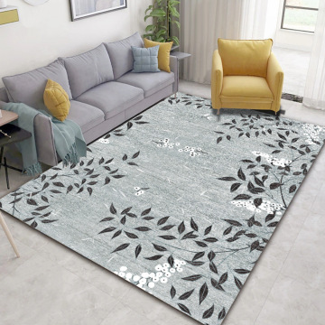 Modern 3D Pink Flower Pattern Large Area High Quality Custom Living Room Rug