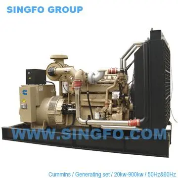 880KW(1100KVA) Cummins+Stamford alternator generator set
