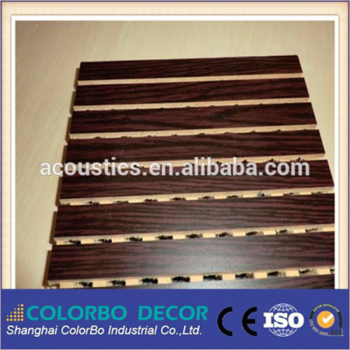 Groove Wooden Acoustic Panel soundproofing materials