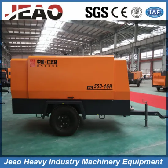 Low Cost- Portable Screw Diesel Air Compressor (15m3/min &16bar)