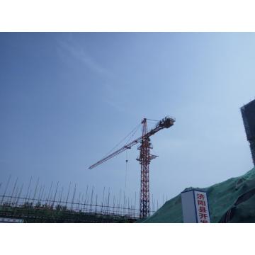 Guindaste de torre hidráulico do Hammerhead da construção da construção 3T