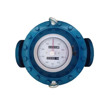 High Accuracy Helical Gear Positive Displacement Flowmeter