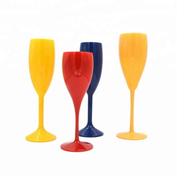 High Quality Plastic Champagne Flutes for Parties
