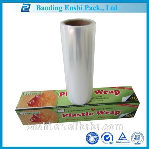 PE pvc food wrapping cling film for vegetables