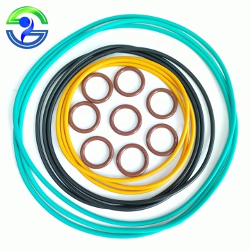 Keragaman warna fkm karet cincin-O dan ptfe disemprotkan cincin-O