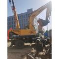 good condition second hand used wheel excavators 210w-9