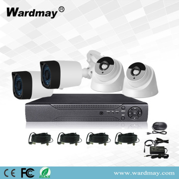 4ch 2.0MP Starlight CCTV DVR System Kits