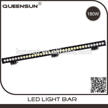 Factory direct waterproof 36.5 inch 180w off road 4x4 super slim single row led bar counter