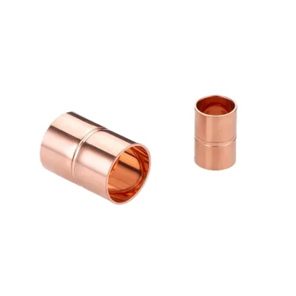 Floor Heating Copper Straight Coupling