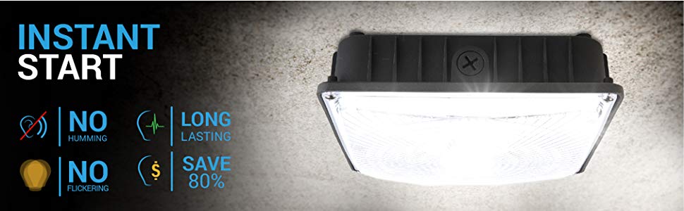 led canopy lights