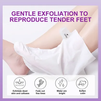 Lavender Foot Skin Care Mask for Dead Skin Removal