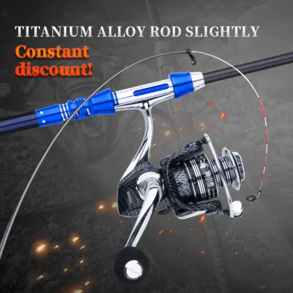 Mini Portable Sea Fishing Rod Reel Combo for Rock Raft Fishing