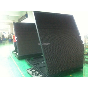 P24 virtual  high brightness full color led advertising display