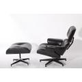 Eames Lounge Chair Replica All Black Edition