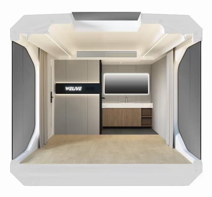 Space Capsule House A3 Configuration (1)
