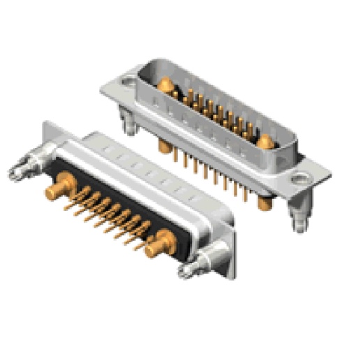 D SUB 17W2 Connector Male Solder