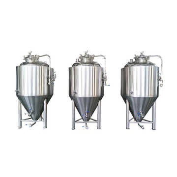 1000L de acero inoxidable Fermentador cónico de vinagre presurizado para la fabricación de vino y fermentación de cerveza