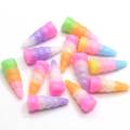 24mm 3D Resin Mini Horn Resins DIY Jewelry Necklace Hair Accessories Resin Cabochons Decoration