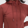 Ijakhethi ye-High Elastic Ladies Equestrian Jacket ene-hood