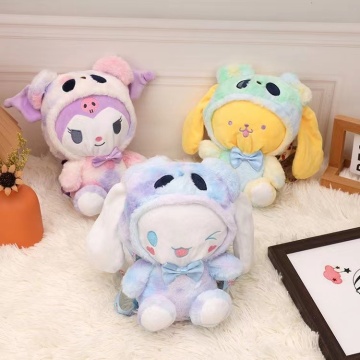 Kuromi Kawaii Plush Backpack - Large Capacity Cartoon Shoulder Bag
