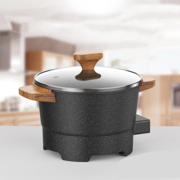 Multi-functional Electric Hot Pot for Student Dormitories - Non-Stick