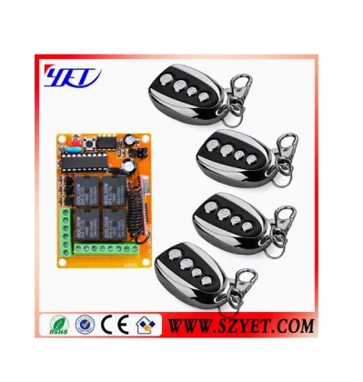 YET404PC 4 Channel Wireless Gate Remote Controller 433MHZ