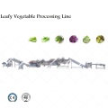 Línea de procesamiento de verduras frondas