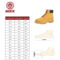 Wholesale Water Resistant Leather Rubber Industrial Boots