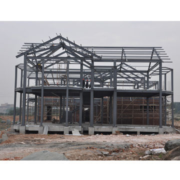 Multi-floor steel structure villa, this kind of villa is more stronger and easy to installNew