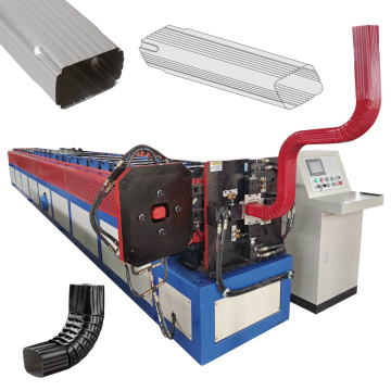 Downpipe Roof Machine: New Design Gutter and Downspout Forming Machine