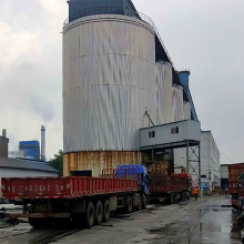 Alumina plant storage and transport facilities
