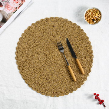 Pochemat rattan intrecciato a mano - Accenti da pranzo non slip