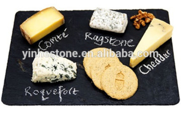 Newly designed natural slate dinner service plate