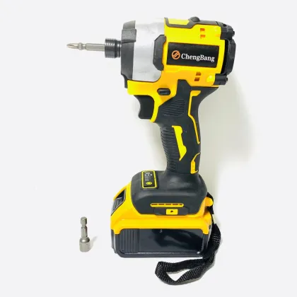Professional 300N.M High Power Screwdriver: A DeWalt-Inspired Brushless Impact Drill with Cordless Design and Original Battery