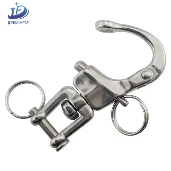 High Quality Swivel Carabiner with Safety Latch