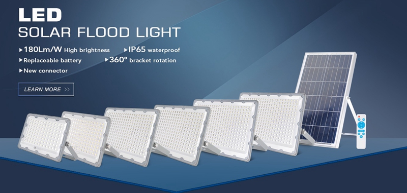 new solar flood led light 