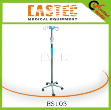 ES103 Stainless steel I.V.Stand