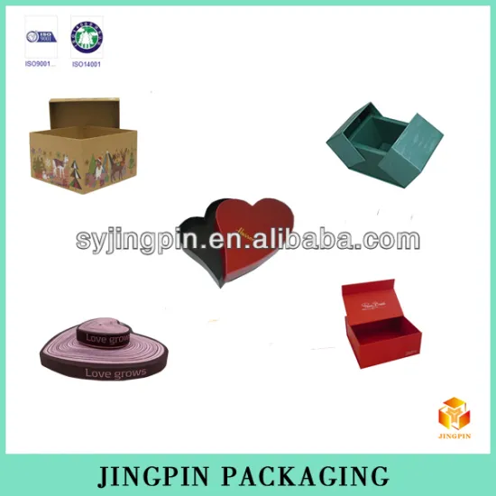 factory customized design 5 style packaging box