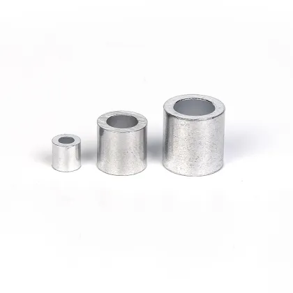 Aluminum joint sleeve round aluminum sleeve