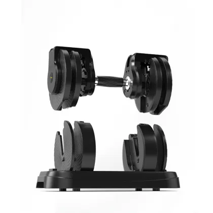 Adjustable Dumbbell Set with Stand - Tezewa Fitness Equipment in Stock