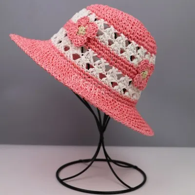 Wholesale kids sun hats straw hat for dolls