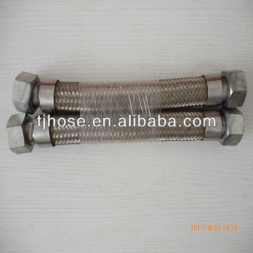 Flexible metal hose assembly