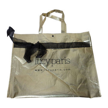 Promotional Eco-Friendly Shopping Bags with Metal PP Lamination