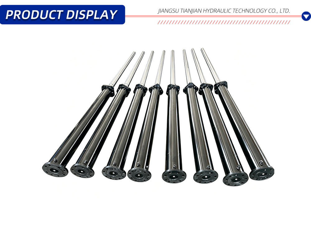 Vertical Flange Piston Oil Cylinder X